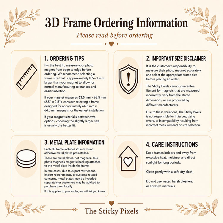 3D Photo Frames