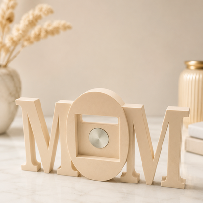 MOM frame in beige colour