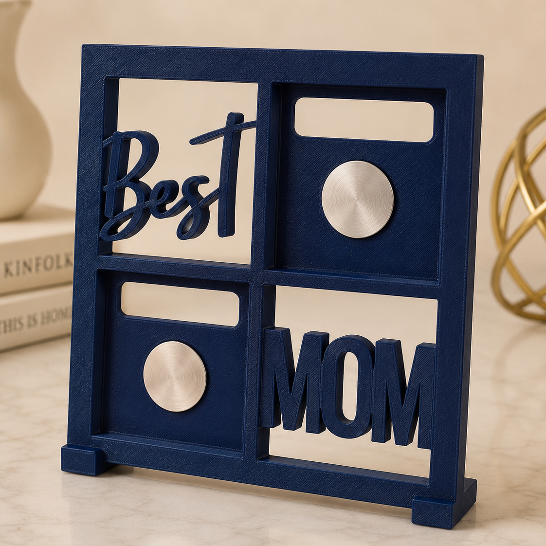 best mom frame in navy blue colour