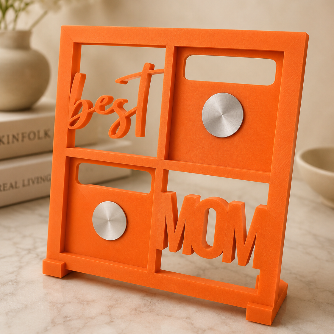best mom frame in orange colour