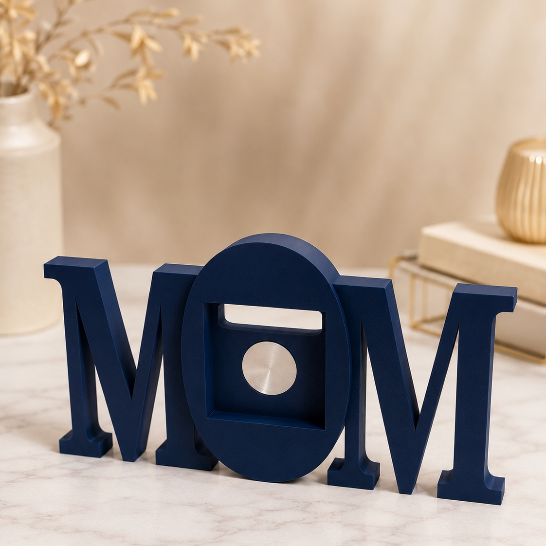 MOM frame in navy blue colour