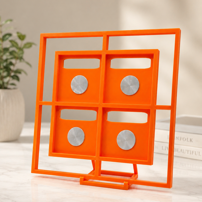 frame in orange colour