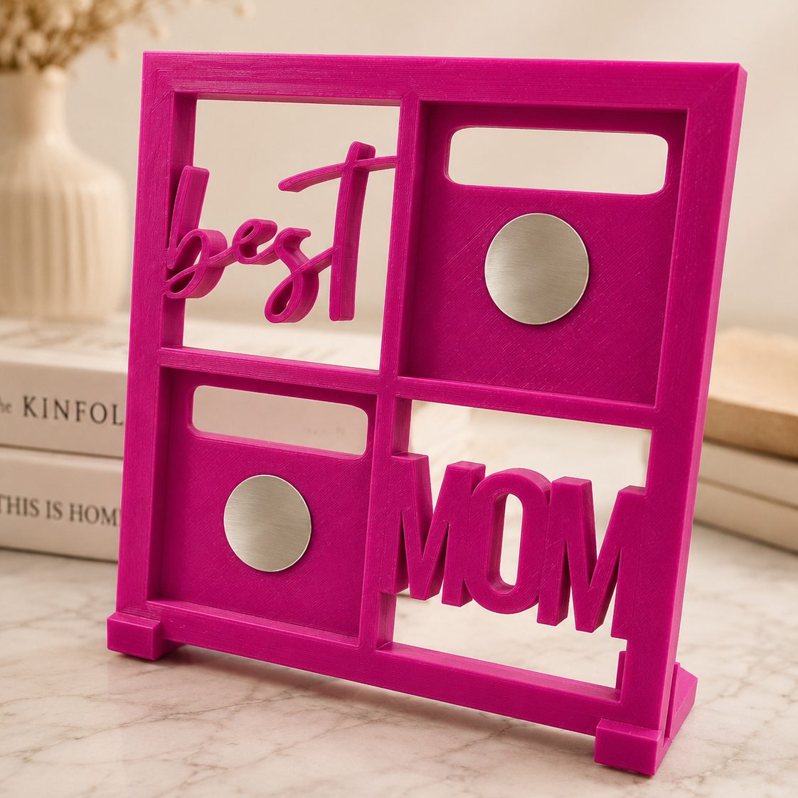 Best MOM frame in magenta colour