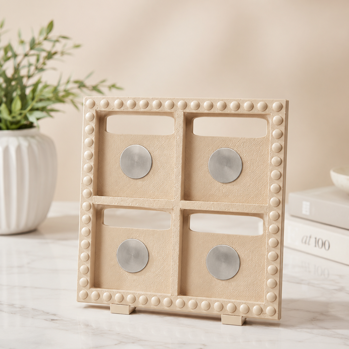 Frame in beige colour