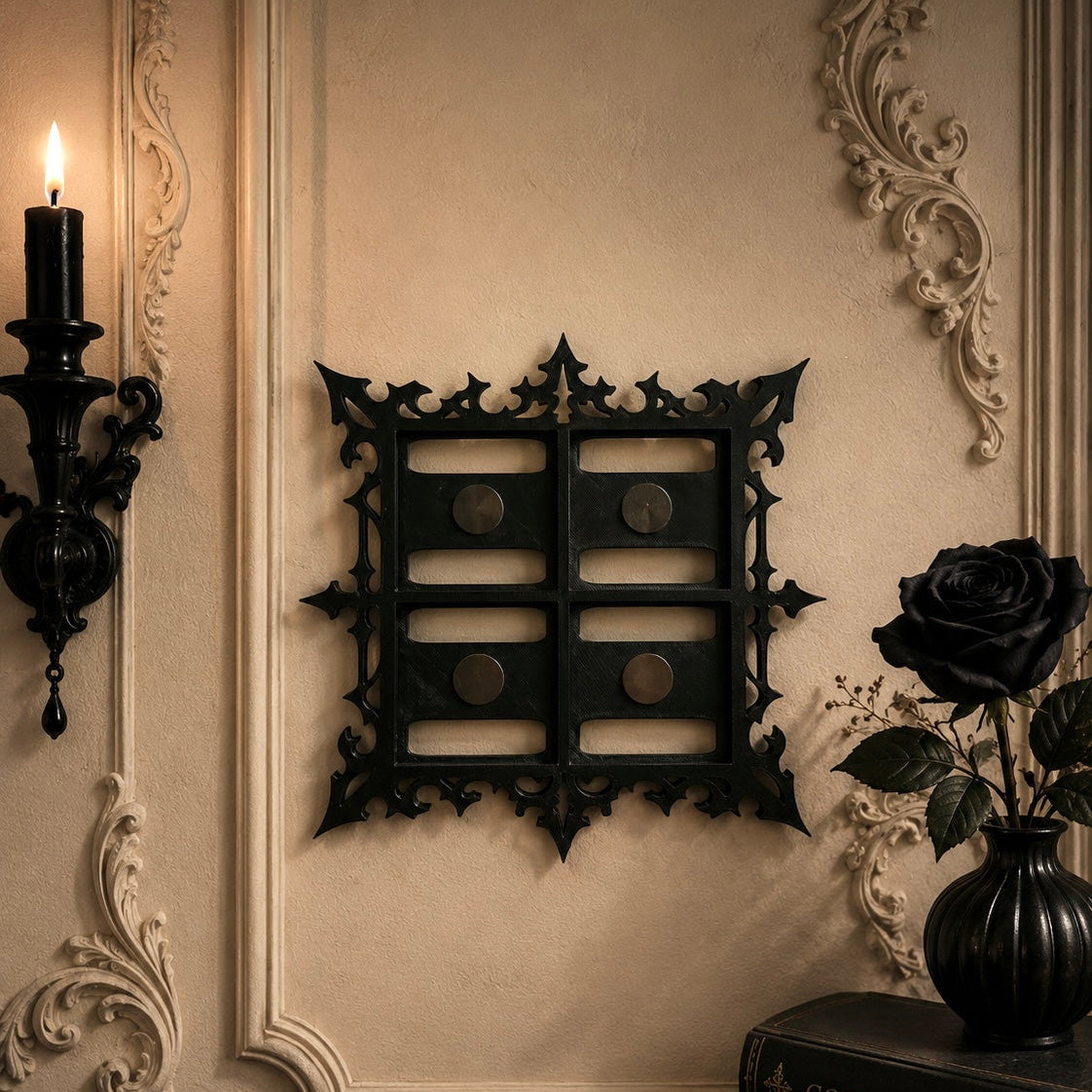 Black Thorn frame hanging