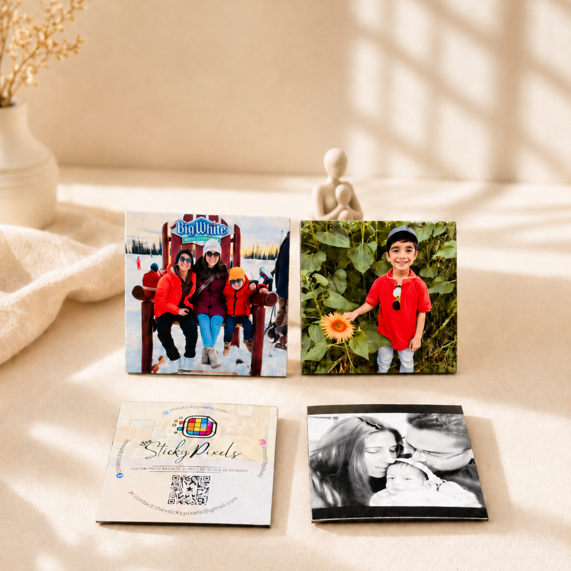 Custom Flexible Photo Magnets