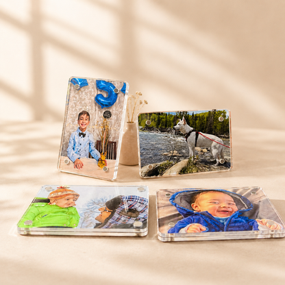 Custom Acrylic Photo Magnets — 2.5 x 3.5"