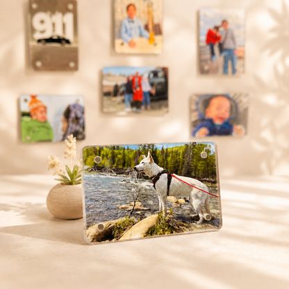 Custom Acrylic Photo Magnets — 2.5 x 3.5"