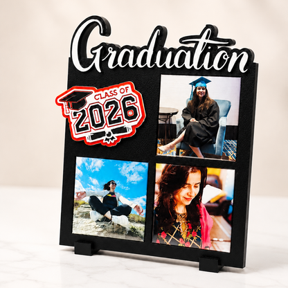 GRADUATION frame with magnets in black colour