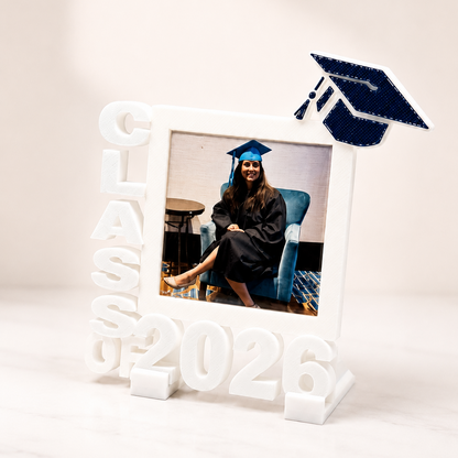 GRAD Frame with magnet in white colour