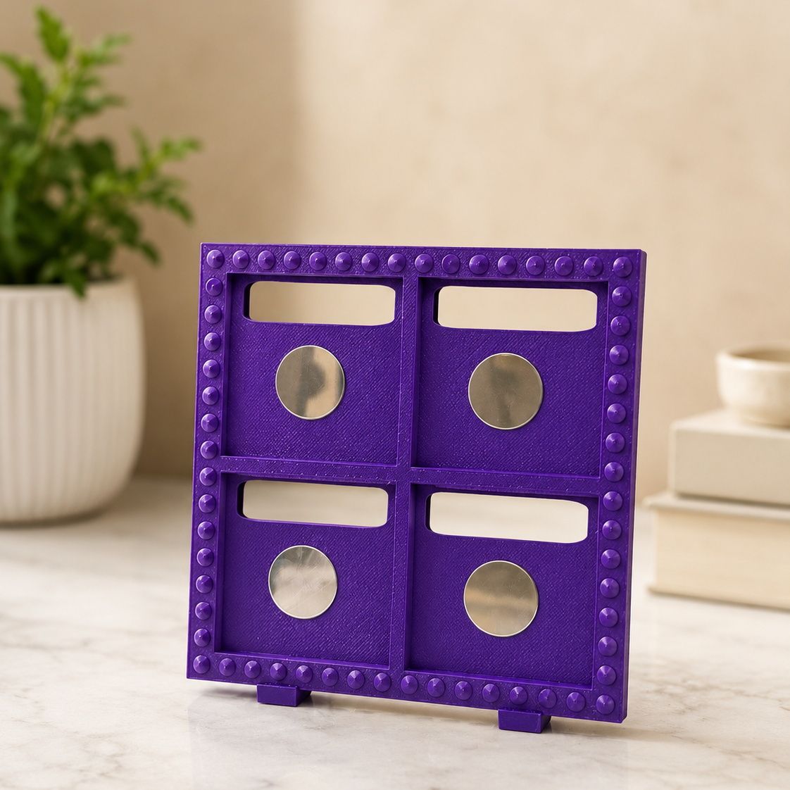 Frame in purple colour